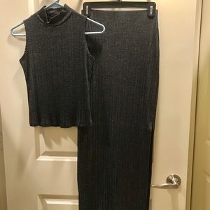 Skirt and blouse combo